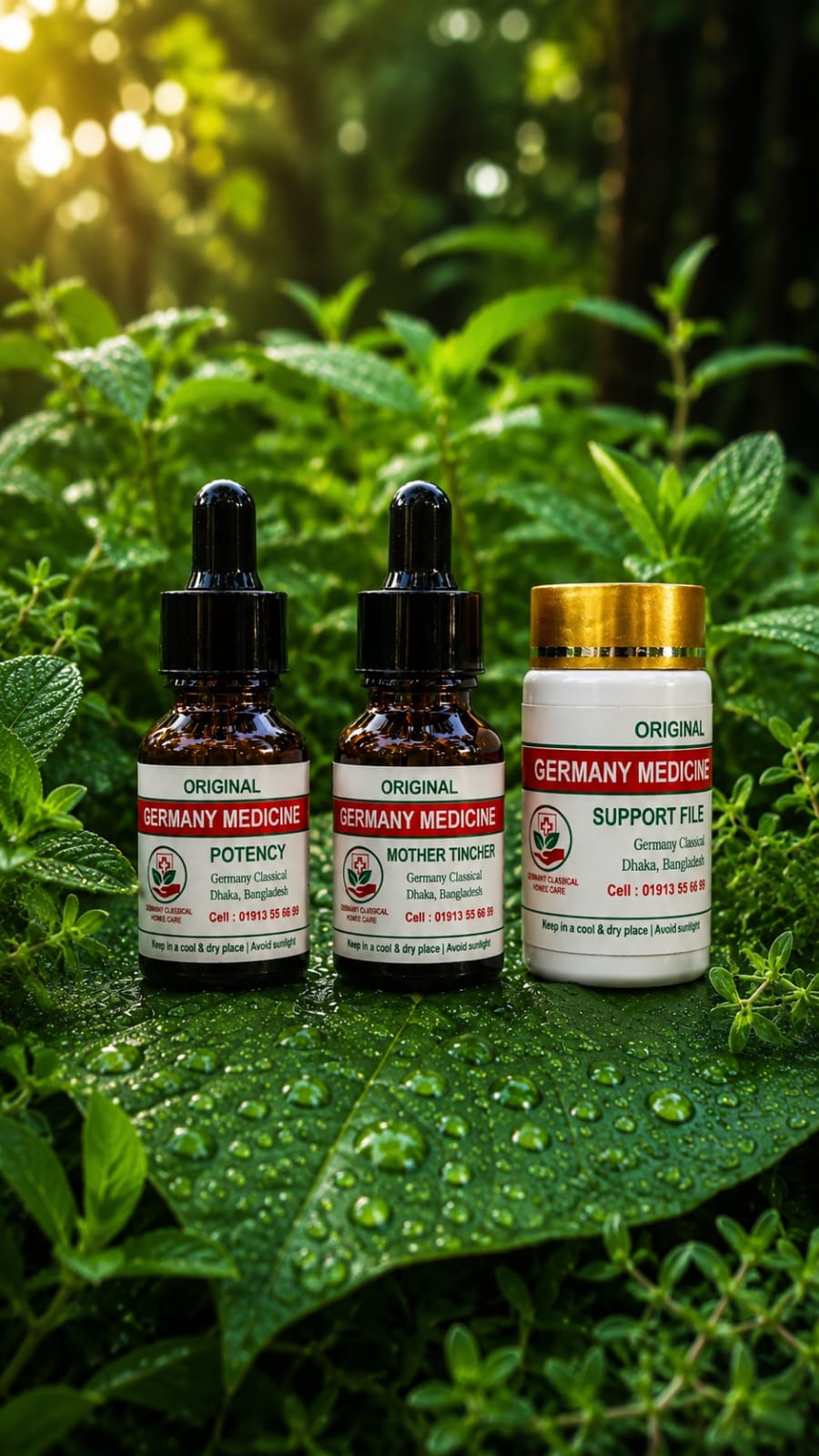 Germany Homeo Medicine Set